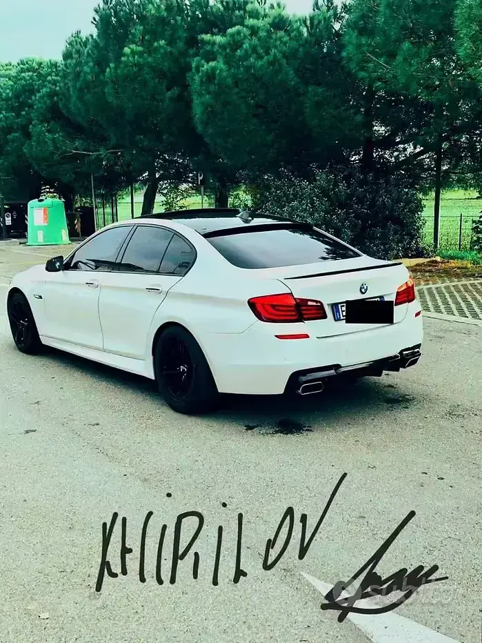 Usata BMW 520 184 CV (135 kW) 2010 Bianco Berlina