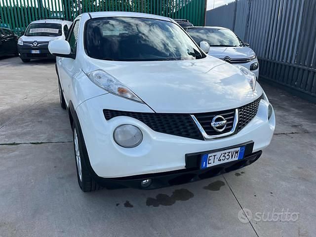 Usata Nissan Juke Tekna 110 CV (80 kW) 2014 Bianco SUV