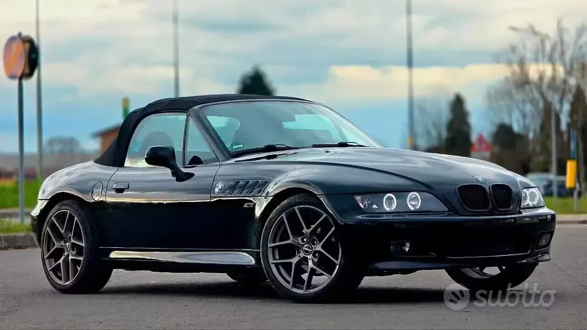 Usata BMW Z3 116 CV (85 kW) 1996 Nero Cabrio