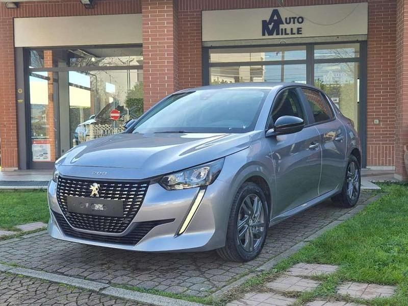 Usata Peugeot 208 Active 75 CV (55 kW) 2022 Grigio Utilitaria
