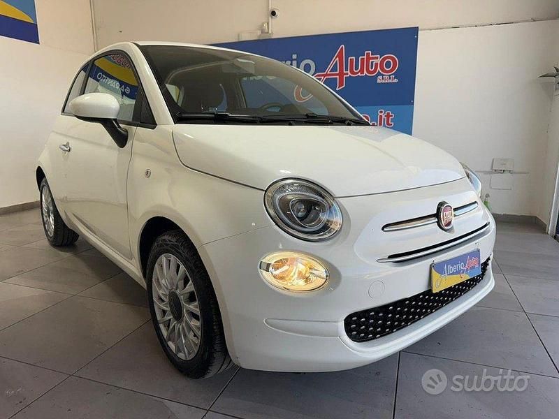 Usata Fiat 500 Lounge 69 CV (50 kW) 2020 Bianco Utilitaria