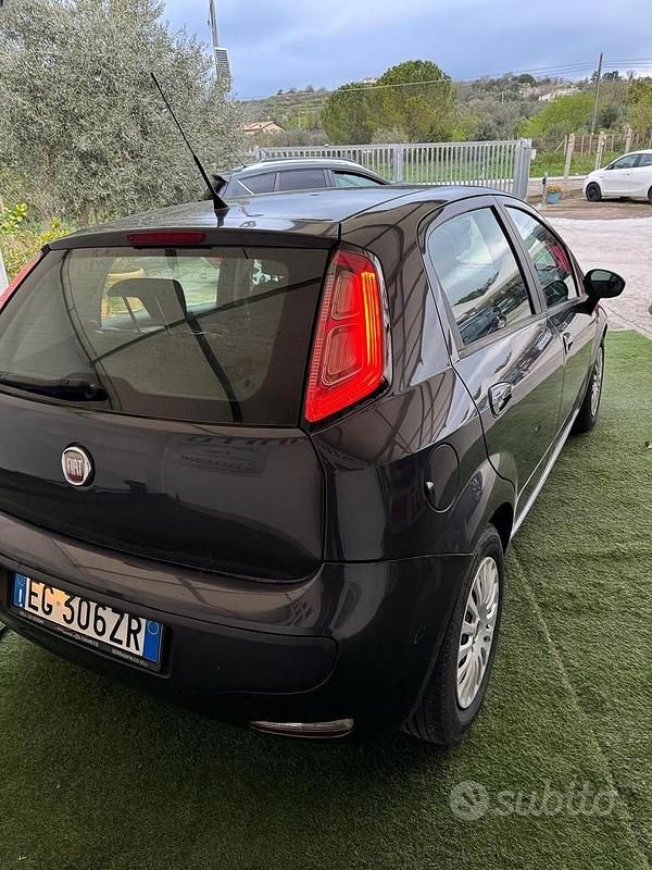Usata Fiat Punto Evo 95 CV (69 kW) 2011 Grigio Utilitaria