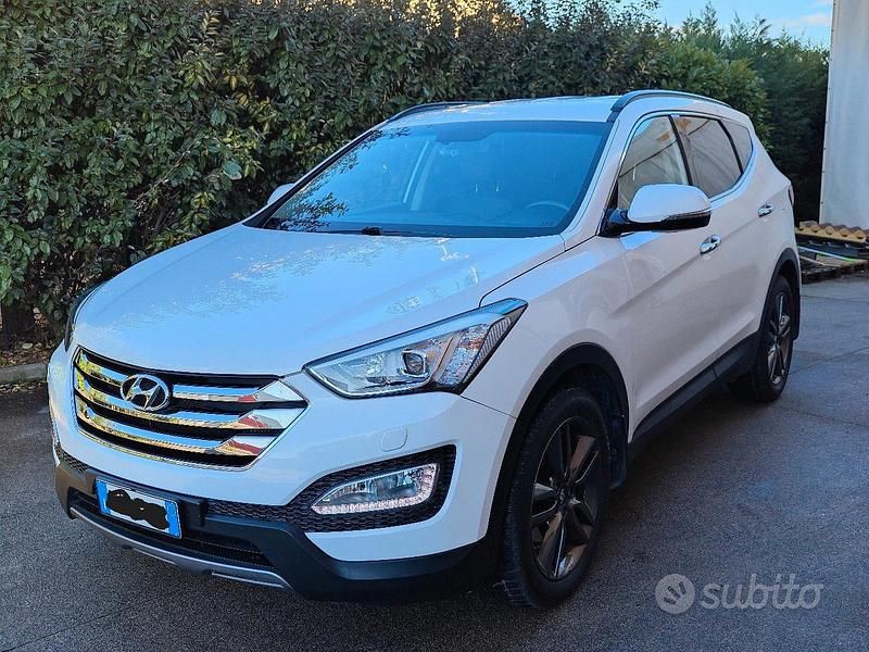 Usata Hyundai Santa Fe Style 197 CV (144 kW) 2014 Bianco SUV