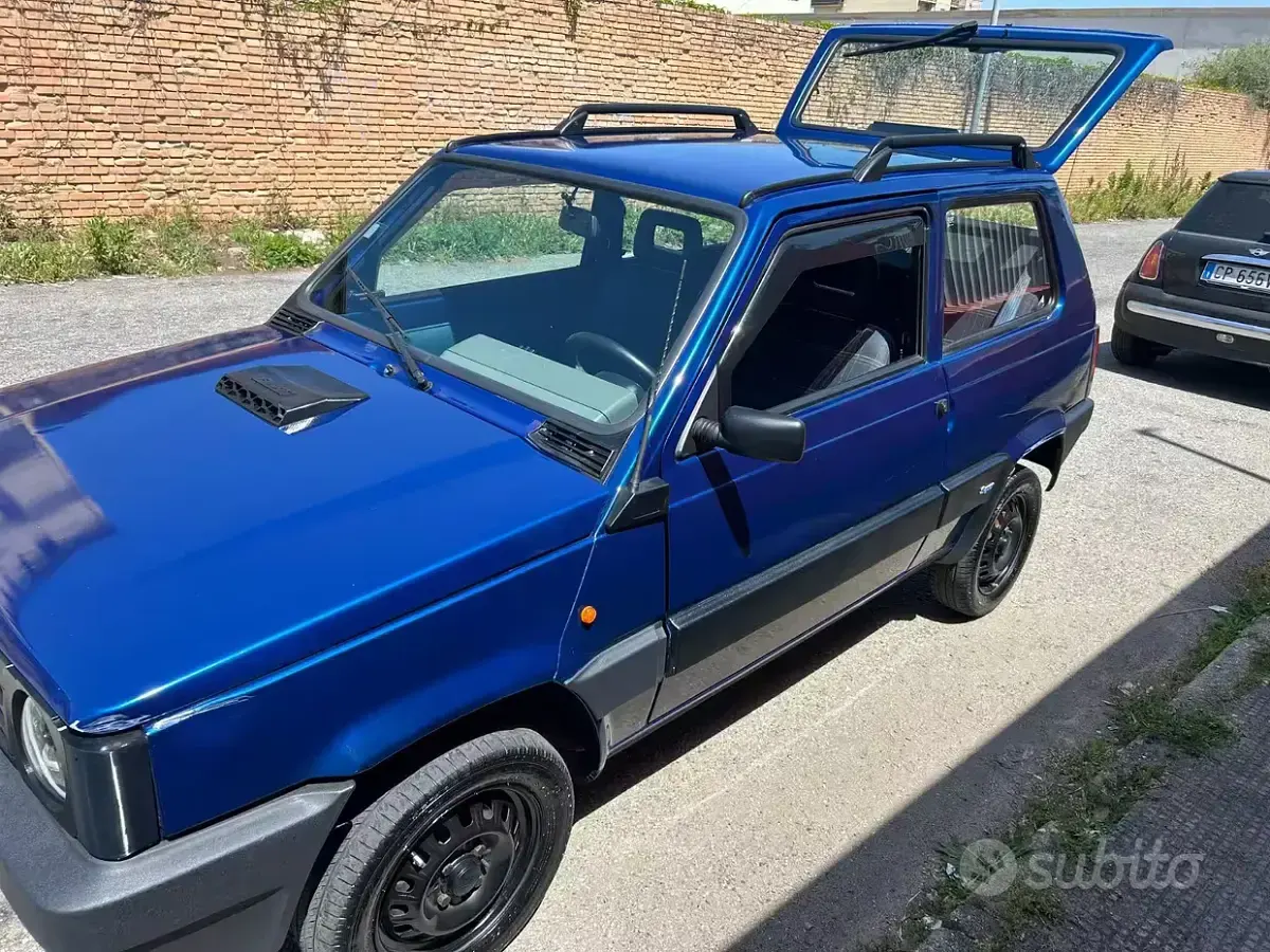Usata Fiat Panda 54 CV (39 kW) 2003 Bluazzurro Utilitaria
