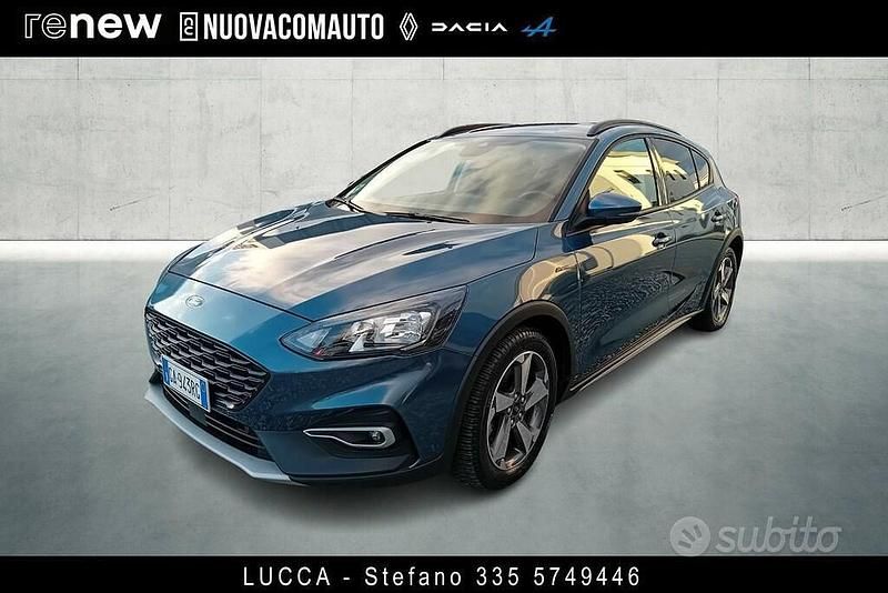 Usata Ford Focus Active 125 CV (91 kW) 2020 Blu met SUV