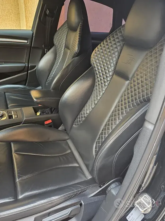 Usata Audi A3 184 CV (135 kW) 2017 Nero Berlina
