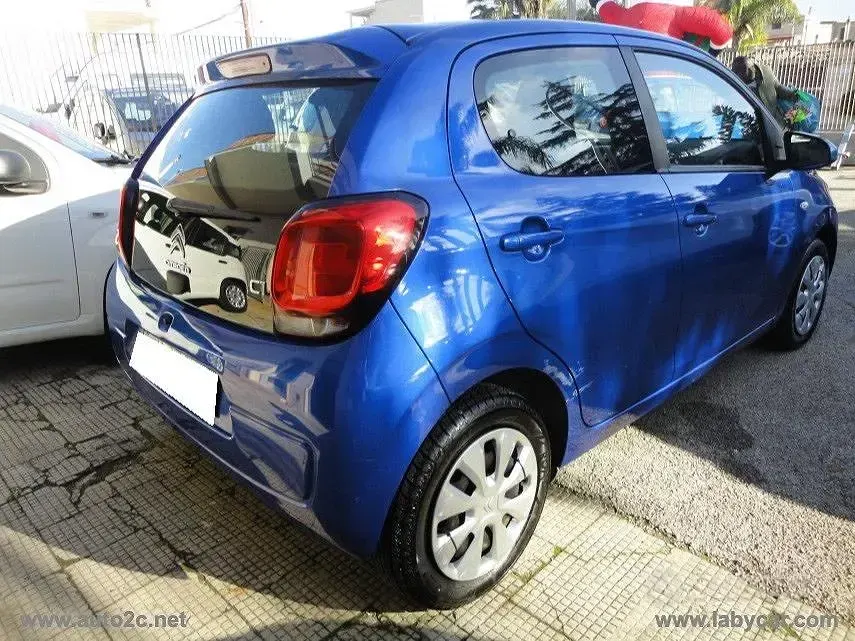 Usata Citroën C1 72 CV (52 kW) 2019 Blu/azzurro Utilitaria