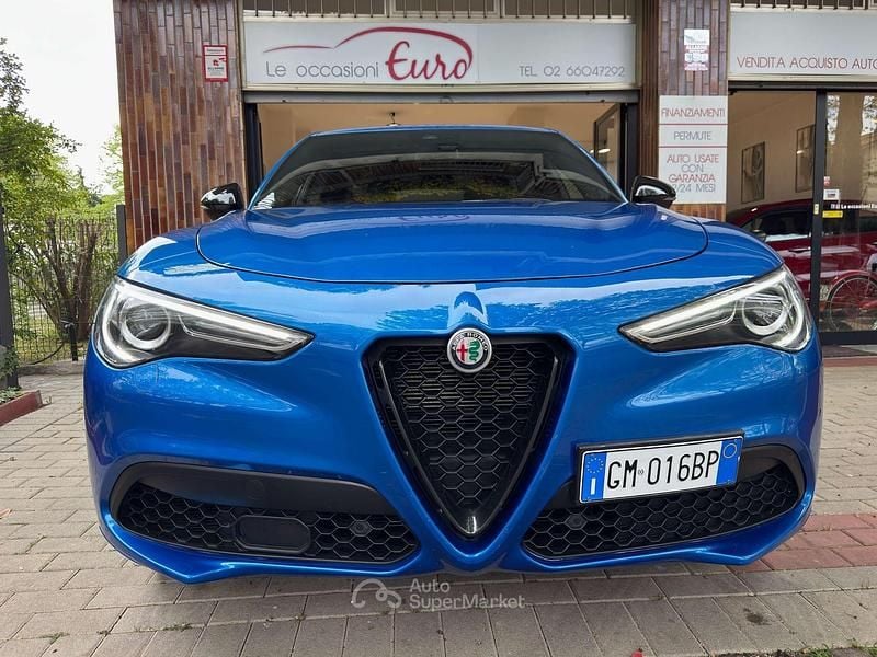 Usata Alfa Romeo Stelvio Veloce 280 CV (205 kW) 2022 Blu misano SUV