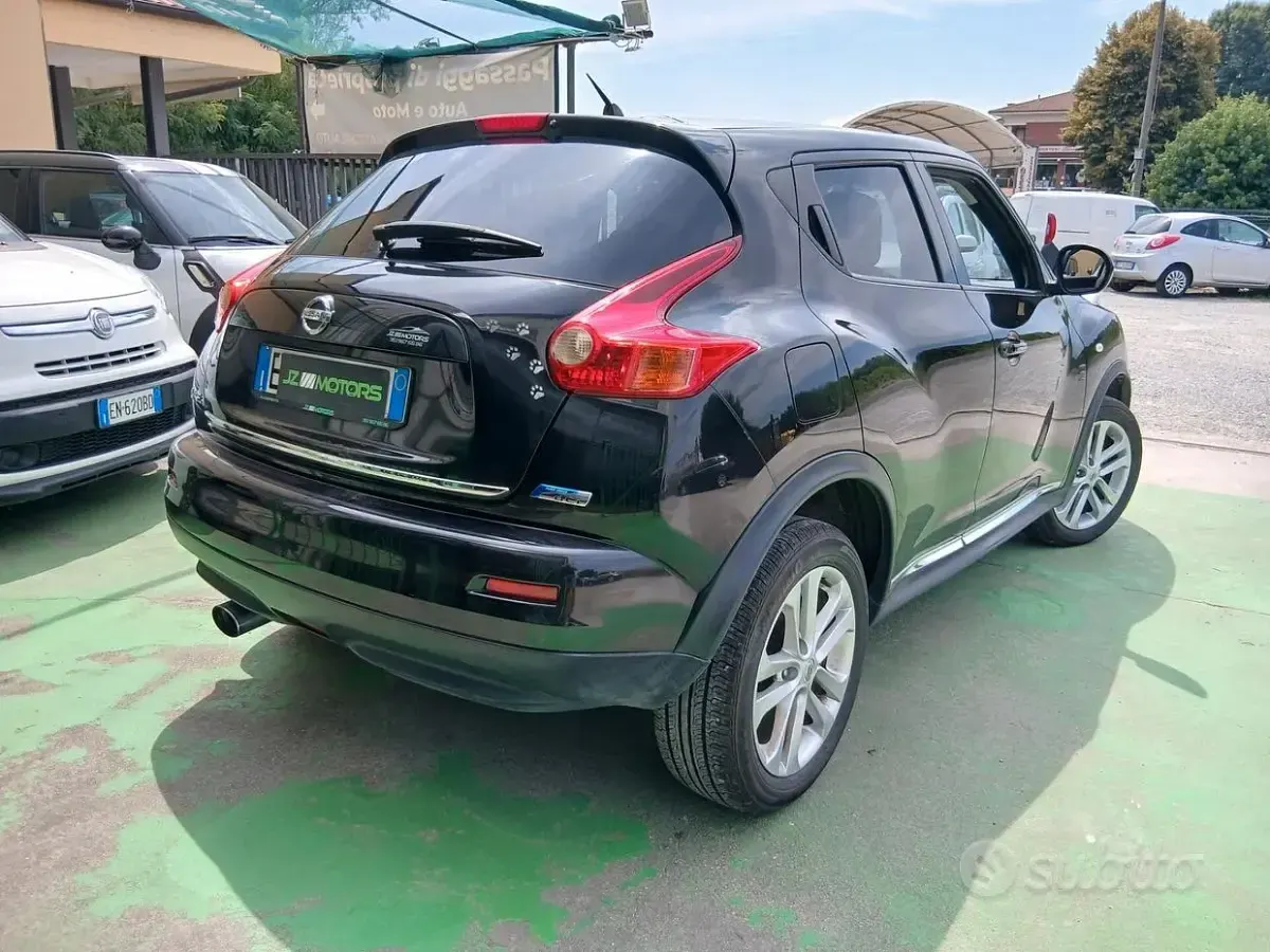 Usata Nissan Juke 110 CV (80 kW) 2012 Nero SUV