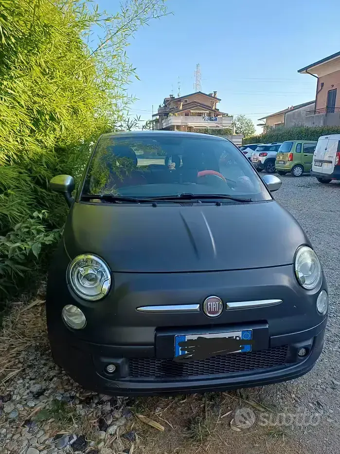 Usata Fiat 500 69 CV (50 kW) 2011 Nero Berlina