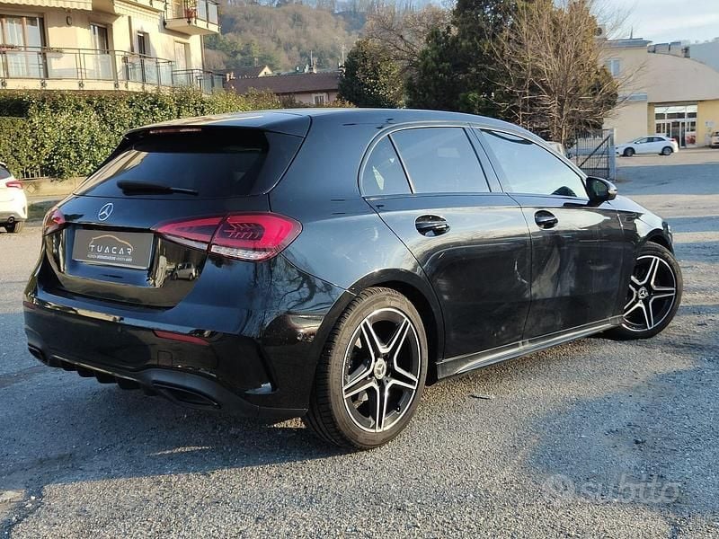Usata Mercedes A180 AMG Line Premium Plus 116 CV (85 kW) 2021 Nero Berlina