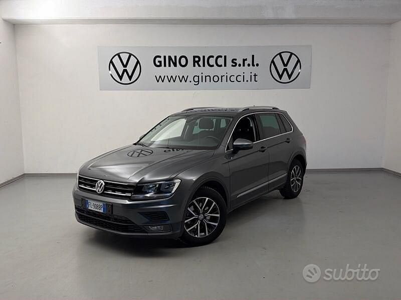 Usata VW Tiguan Business 150 CV (110 kW) 2018 Grigio SUV
