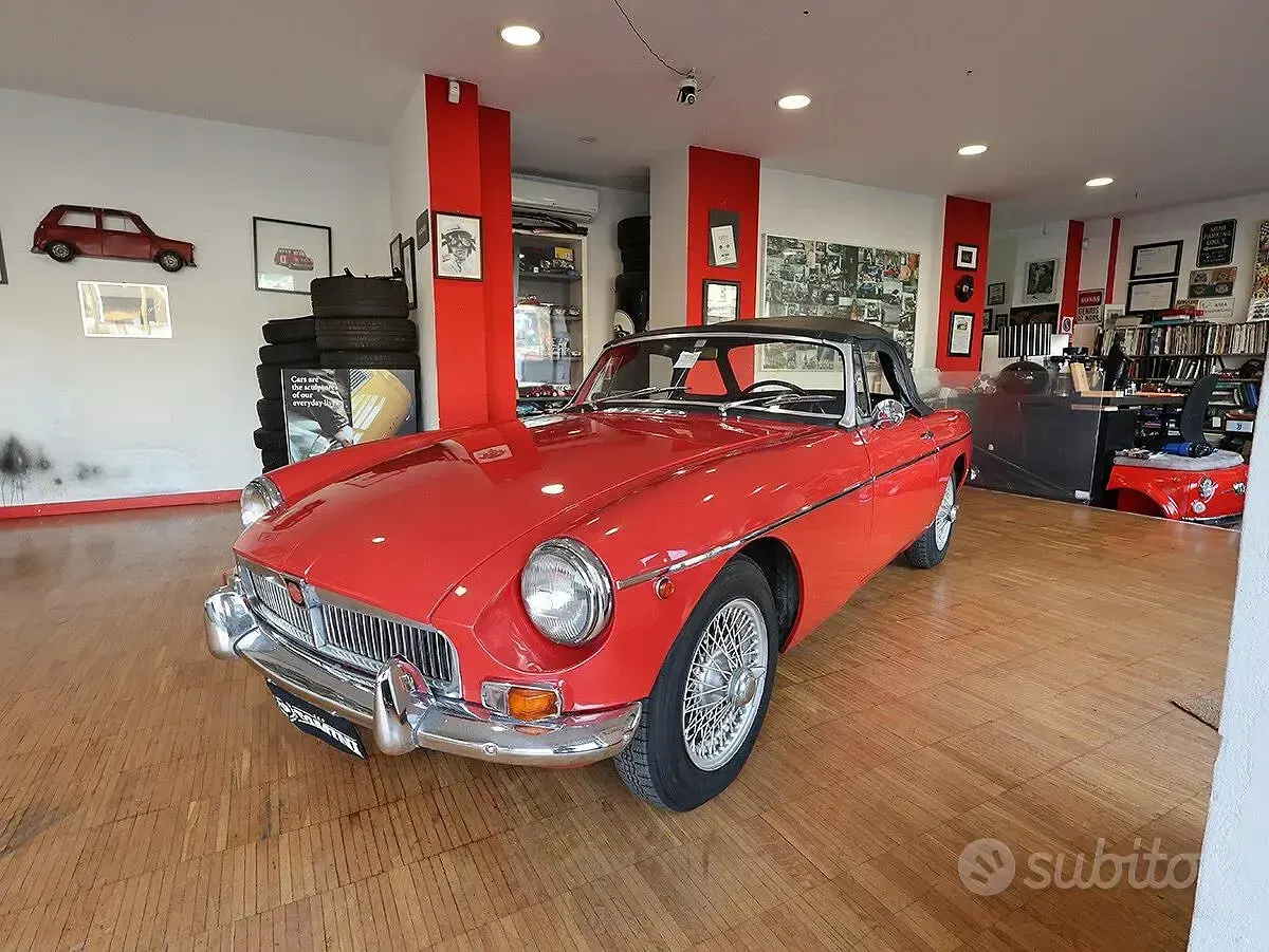 Usata MG B 94 CV (69 kW) 1960 Rosso Cabrio