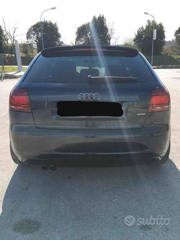 Usata Audi A3 S-Line 170 CV (125 kW) 2007 Blu Coupé