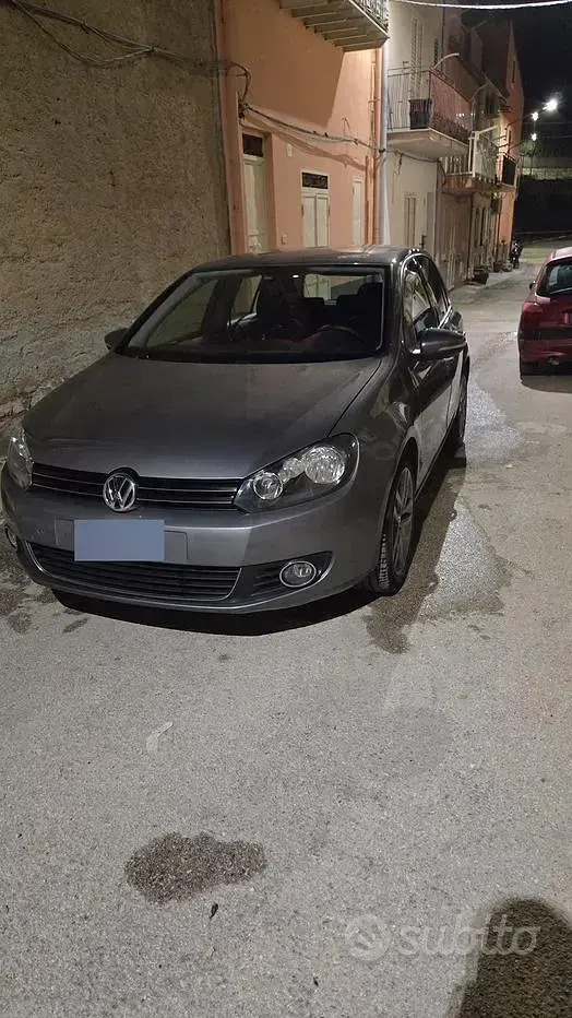 Usata VW Golf VI 110 CV (80 kW) 2008 Grigio Utilitaria