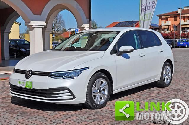 Usata VW Golf VII Life 150 CV (110 kW) 2020 Bianco Berlina