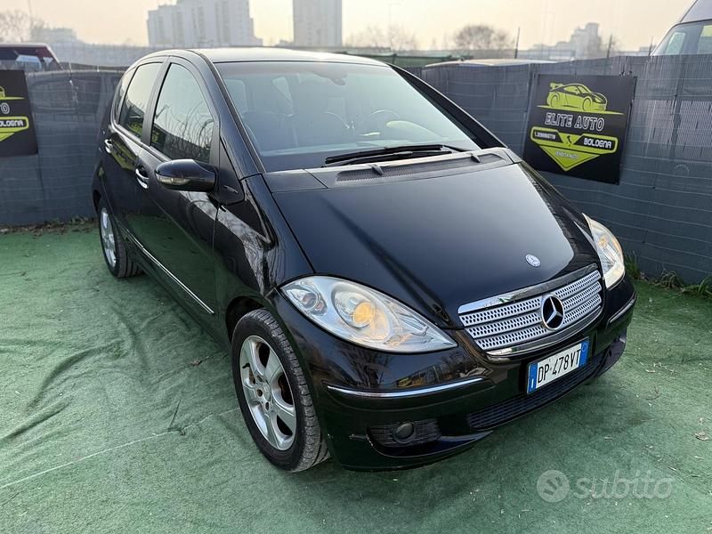 Usata Mercedes A150 Avantgarde 95 CV (69 kW) 2007 Nero Utilitaria