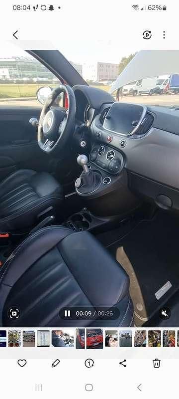 Usata Abarth 595C Turismo 165 CV (121 kW) 2020 Rosso Cabrio