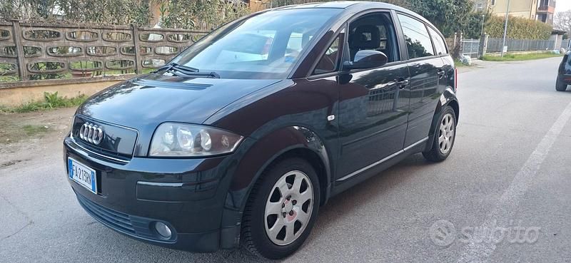 Usata Audi A2 74 CV (54 kW) 2003 Nero Utilitaria