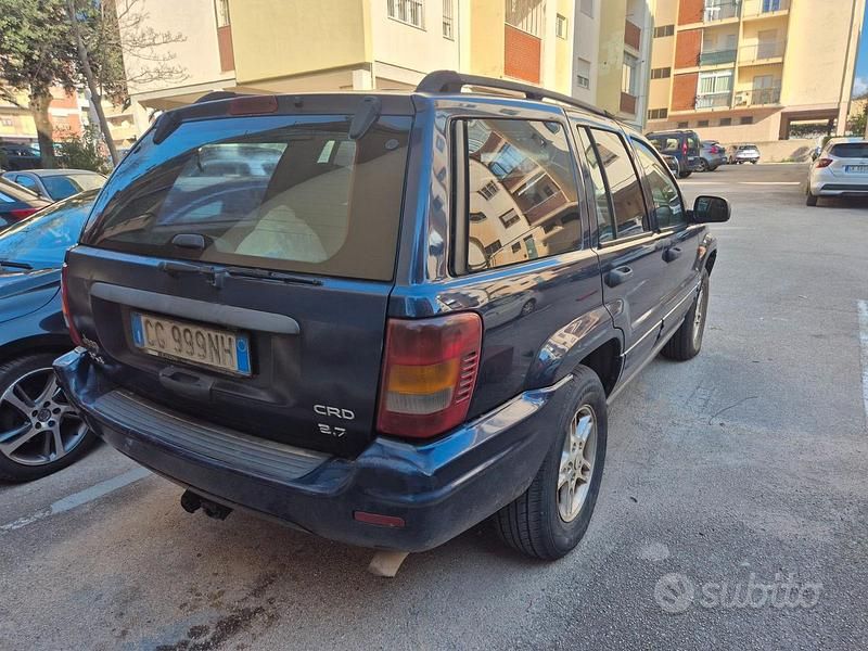 Usata Jeep Grand Cherokee 163 CV (119 kW) 2003 Blu SUV