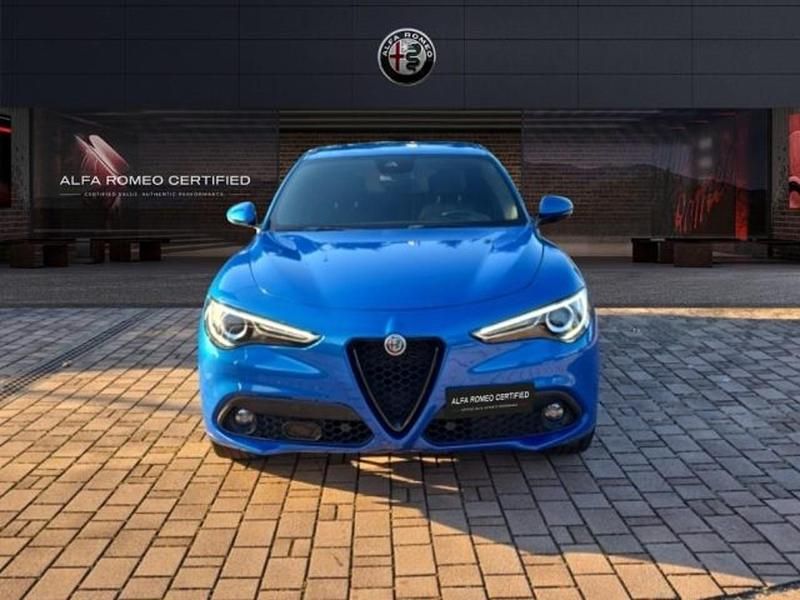 Usata Alfa Romeo Stelvio Veloce 210 CV (154 kW) 2021 Blu SUV