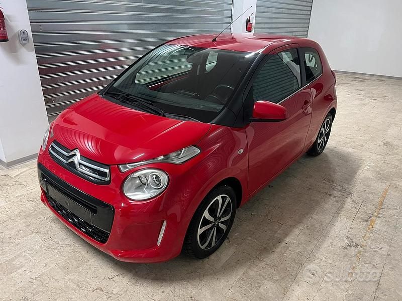 Usata Citroën C1 68 CV (50 kW) 2016 Rosso Utilitaria
