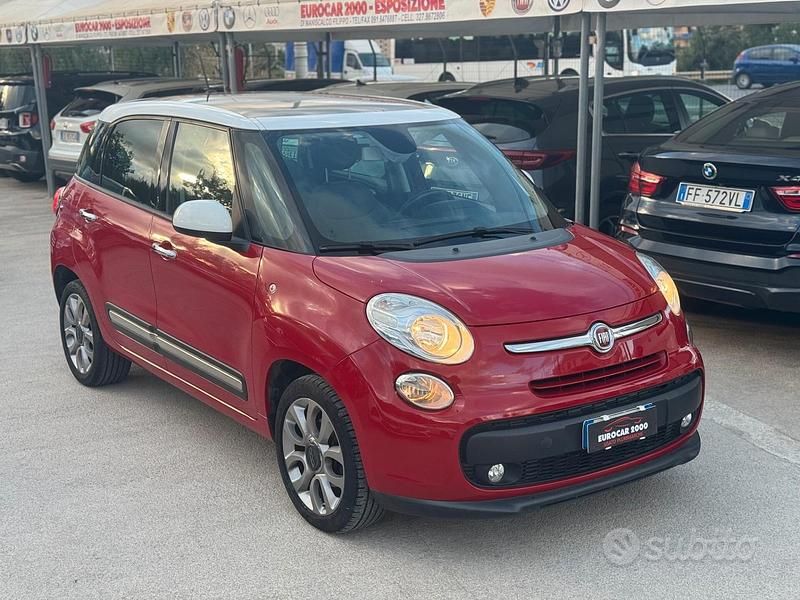 Rosso Usata 2014 Fiat 500L Easy Monovolume | 9900 € (Cara) - Immagine 1/4