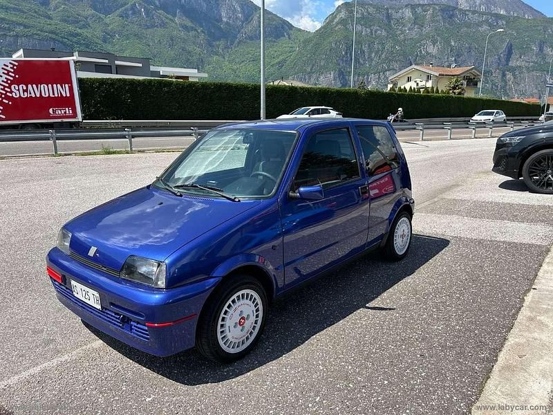 Usata Fiat Cinquecento Collezione 54 CV (39 kW) 1997 Blu/azzurro Utilitaria