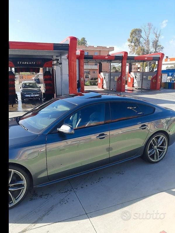 Usata Audi A5 Sportback S-Line 190 CV (139 kW) 2015 Grigio Utilitaria