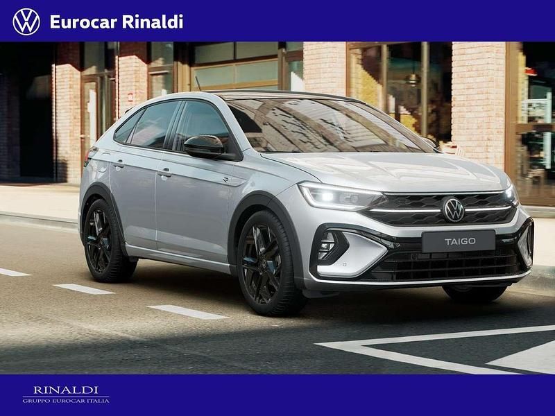 Nuova VW Taigo R-line Plus 116 CV (85 kW) 2026 Reflex silver metallizzato ner SUV