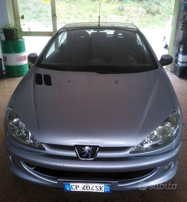 Usata Peugeot 206 CC 2004 Grigio Cabrio