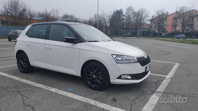 Usata Skoda Fabia 95 CV (69 kW) 2019 Bianco Berlina