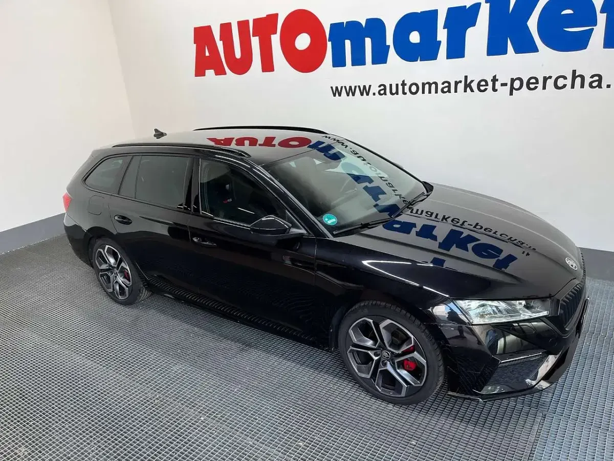Usata Skoda Octavia RS 200 CV (147 kW) 2023 Nero Station wagon