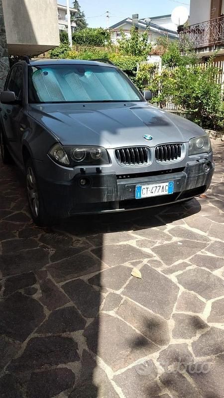 Usata BMW X3 150 CV (110 kW) 2004 Grigio SUV