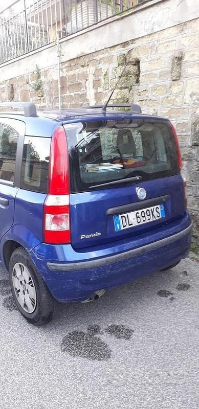 Usata Fiat Panda Lounge 2005 Blu Utilitaria