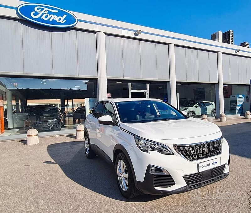 Usata Peugeot 3008 Active 131 CV (96 kW) 2018 Bianco Station wagon