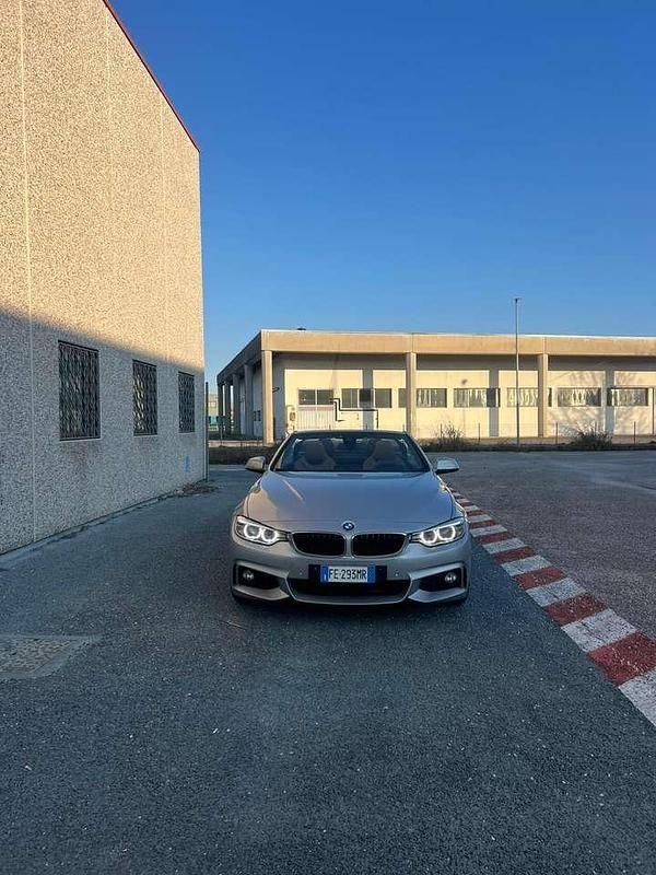 Usata BMW 430 Cabriolet M Sport 258 CV (189 kW) 2016 Glacier silver metallic Cabrio