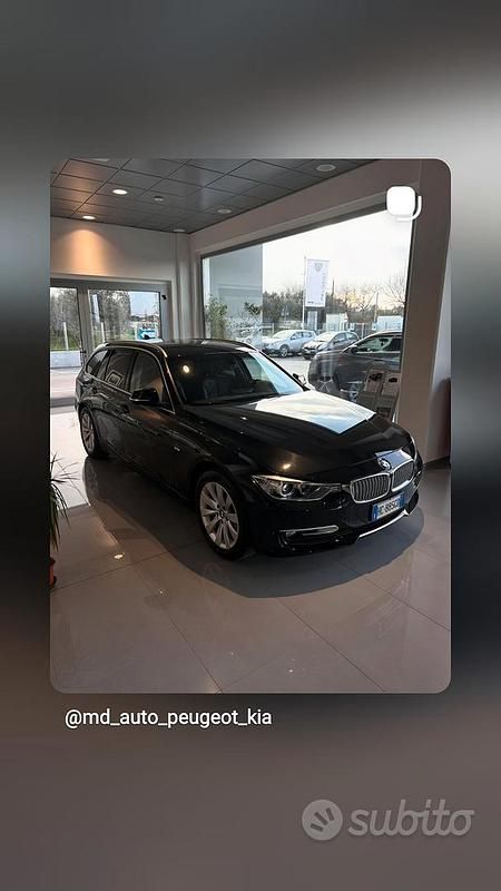 Usata BMW 320 184 CV (135 kW) 2015 Nero Station wagon
