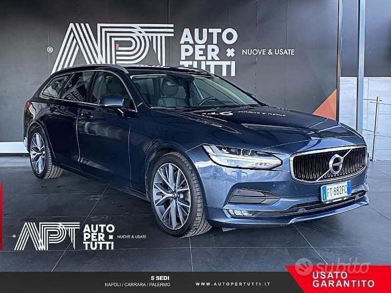 Usata Volvo V90 Inscription 235 CV (172 kW) 2018 Blu Station wagon