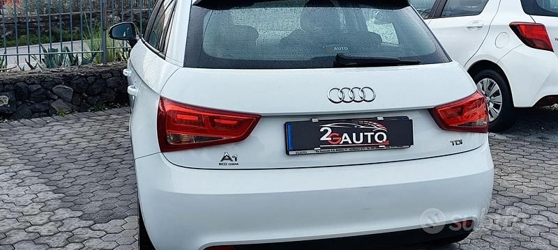Usata Audi A1 Ambition 89 CV (65 kW) 2014 Bianco Berlina