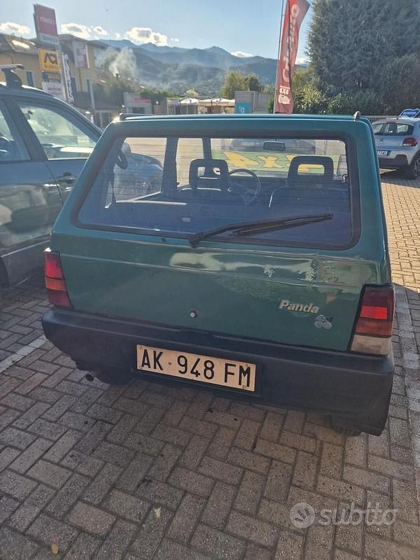 Usata Fiat Panda 4x4 54 CV (39 kW) 1997 Verde pastello Utilitaria