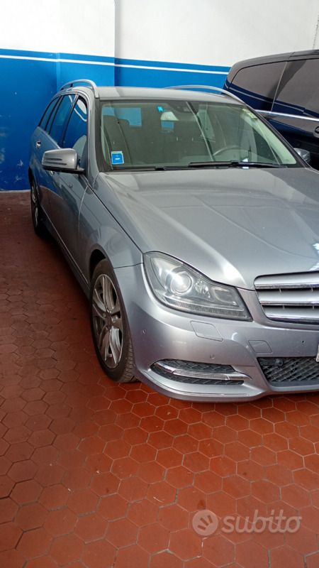 Usata Mercedes C220 170 CV (125 kW) 2013 Grigio Station wagon