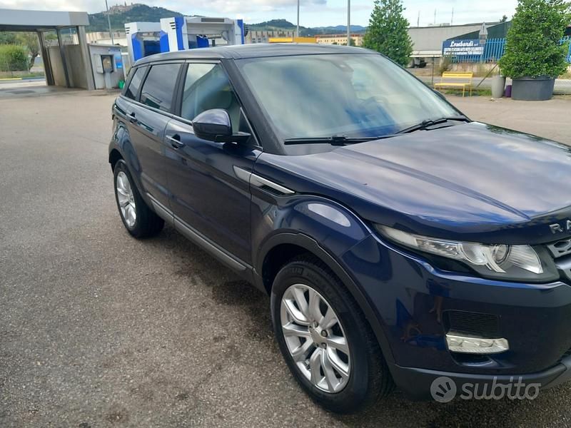 Usata Land Rover Range Rover evoque Pure 150 CV (110 kW) 2014 Blu SUV