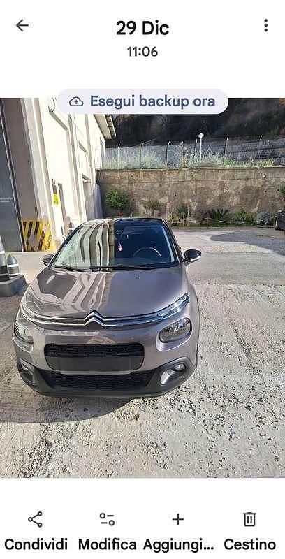 Usata Citroën C3 Feel 83 CV (61 kW) 2019 Grigio Berlina