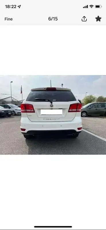 Usata Fiat Freemont Black Code 170 CV (125 kW) 2015 Bianco SUV