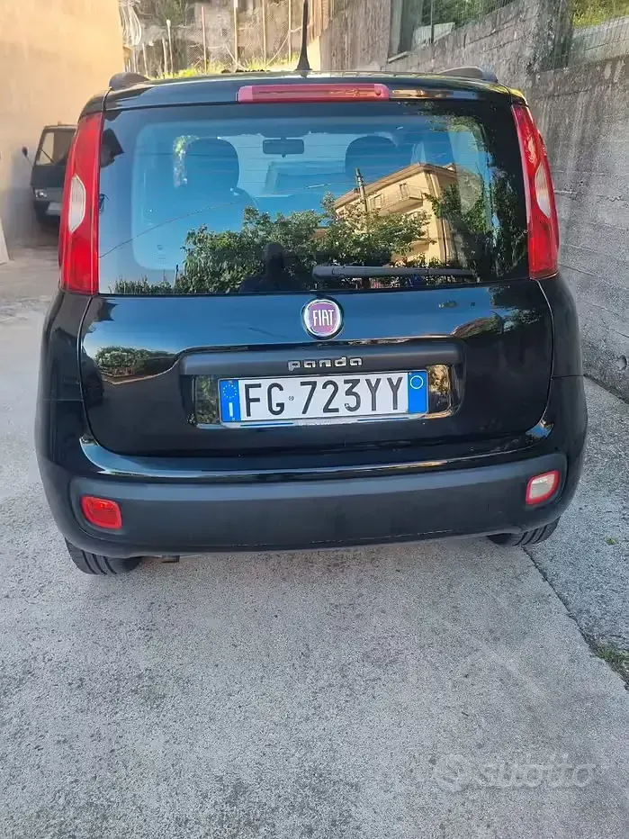 Usata Fiat Panda 95 CV (69 kW) 2017 Nero Utilitaria