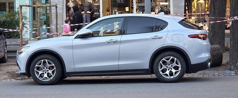 Usata Alfa Romeo Stelvio Business 190 CV (139 kW) 2020 Bianco SUV