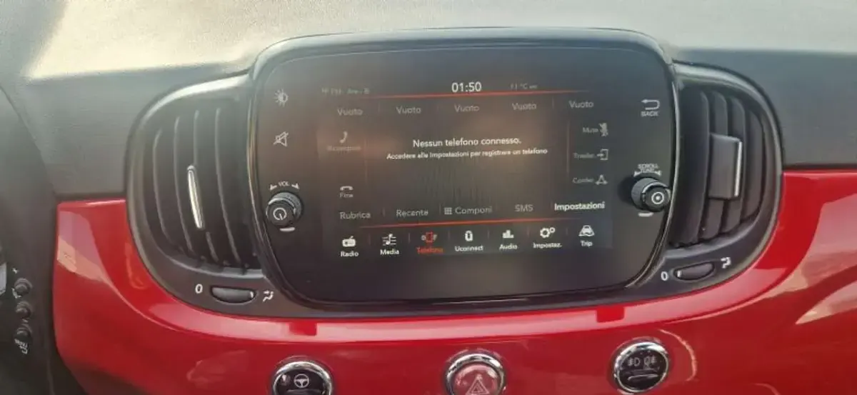 Usata Fiat 500 Sport 69 CV (50 kW) 2020 Rosso Utilitaria