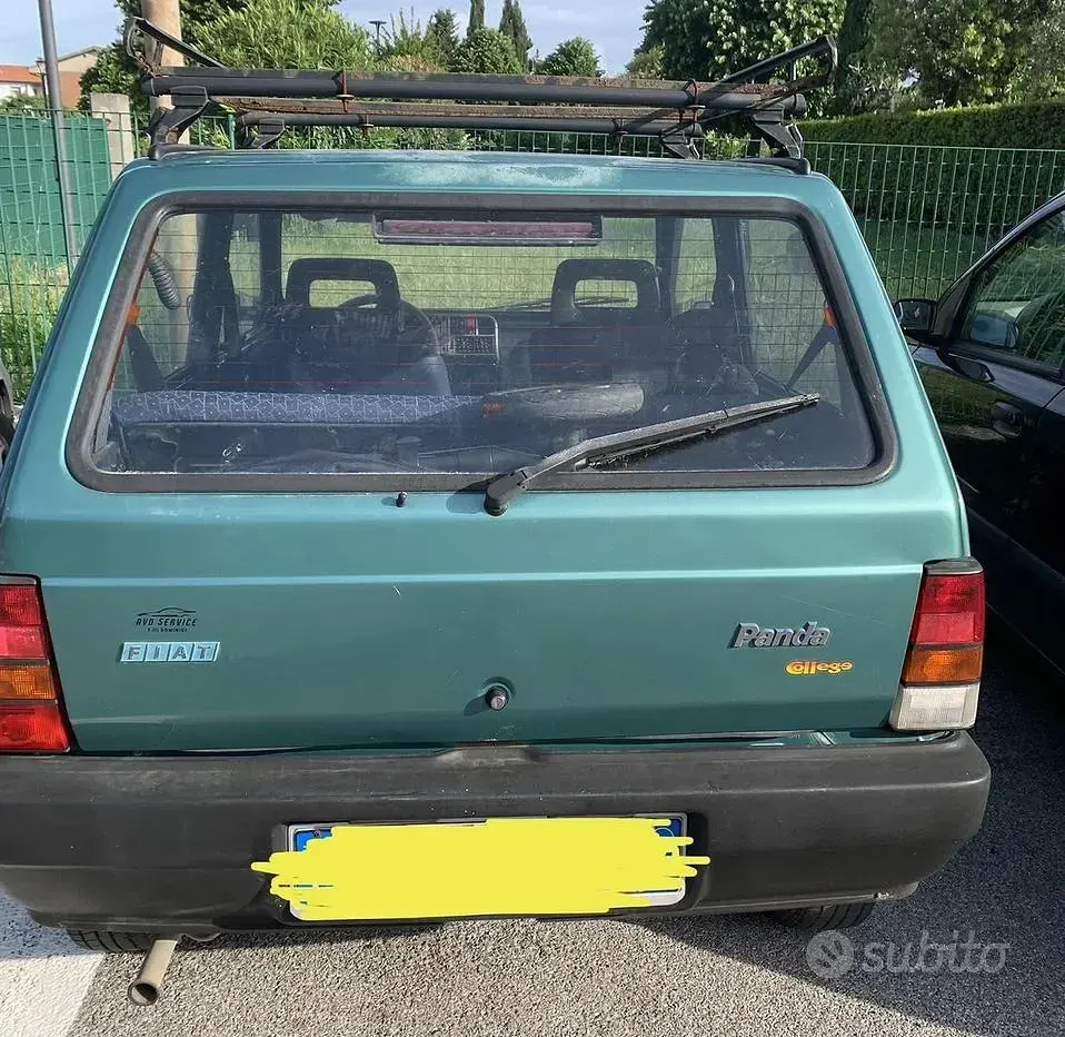 Usata Fiat Panda 54 CV (39 kW) 2003 Verde Utilitaria