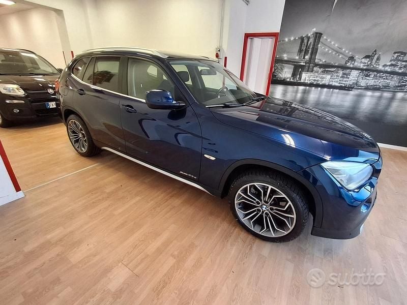 Usata BMW X1 Efficient Dynamics 204 CV (150 kW) 2010 Blu SUV